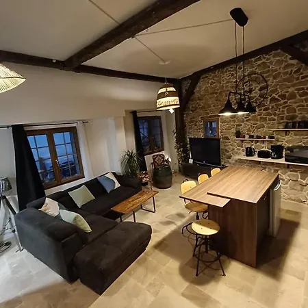 Grange Renovee Dans Cour Privee Lägenhet Bergheim