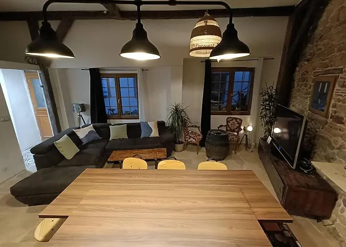 Apartmán Grange Renovee Dans Cour Privee